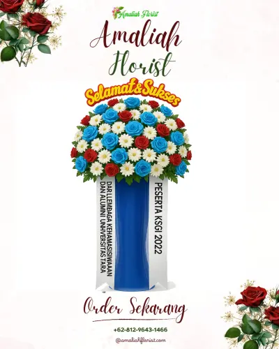 Standing Flower di Tembok Dukuh